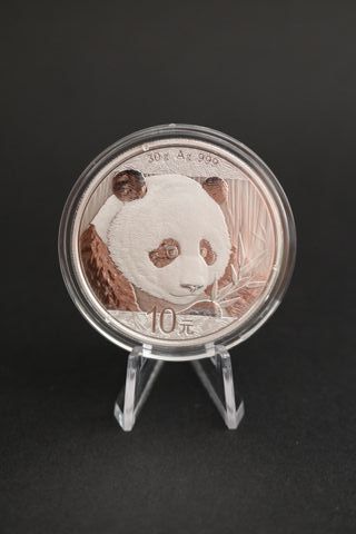 🇨🇳 Moneda onza de plata Panda 2018 China Yuan