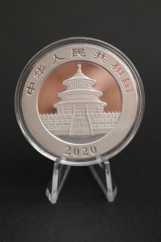 🇨🇳 Moneda onza de plata Panda 2020 China Yuan