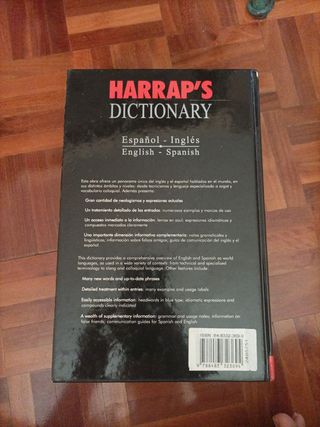 Harrap's diccionario bilingüe inglés
