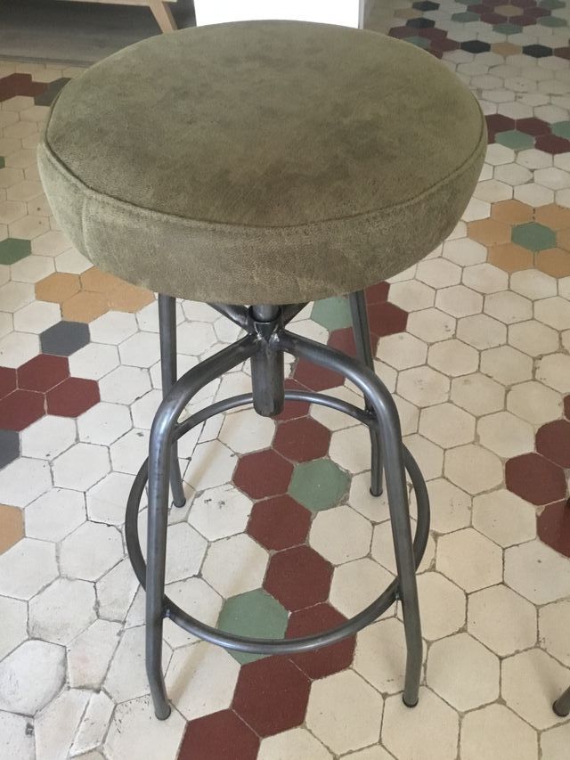 Taburetes retro estilo industrial