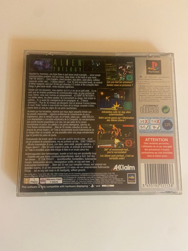 Alien Trilogy PS1