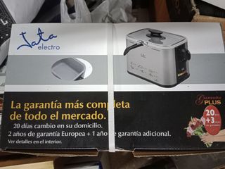 Freidora a estrenar Jata .