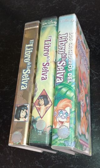 El libro de la selva. Vhs