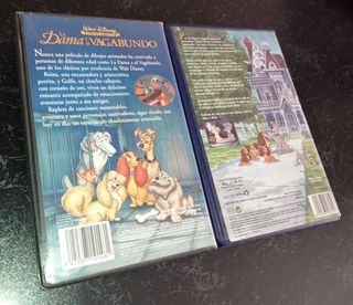 La dama y el Vagabundo 1 y 2. Vhs