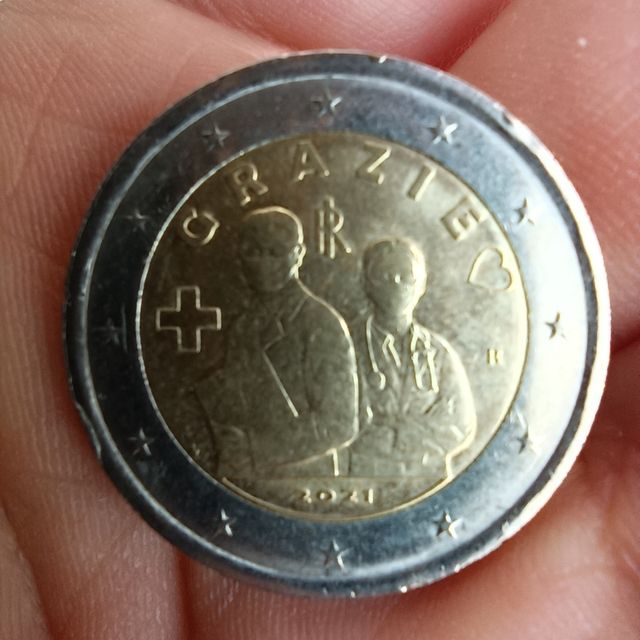 moneta commemorativa Italia coronavirus medici pro