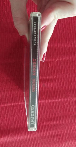 CD injured under arrest