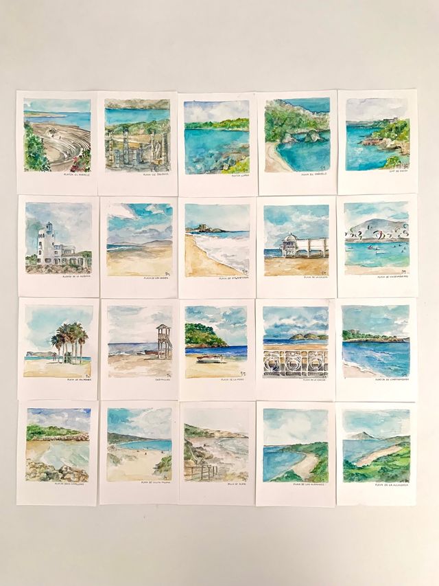 Acuarelas por encargo