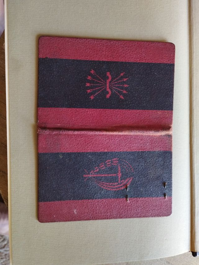 Antiguo carnet CNS 1956