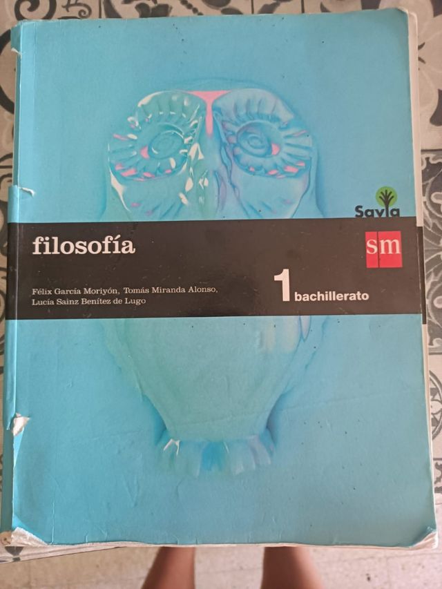 Libro de bachillerato de filosofía