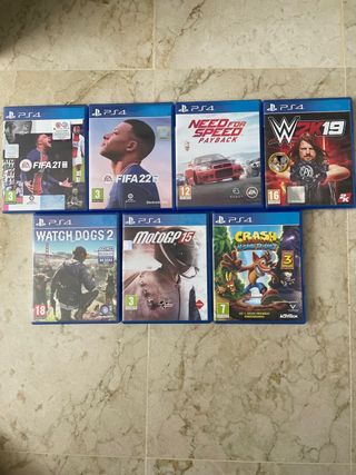 7 videojuegos para PS4