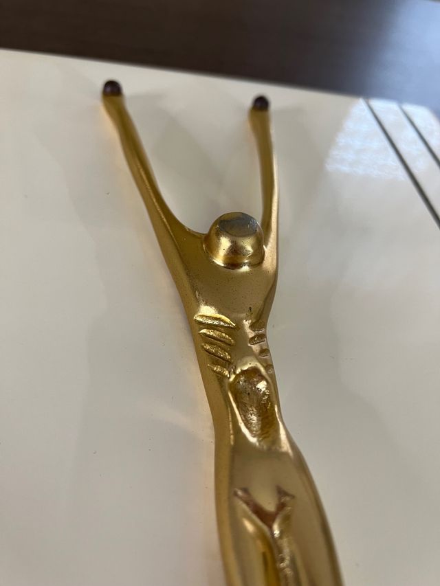 Quadro crocifisso dorato (30x40) moderno