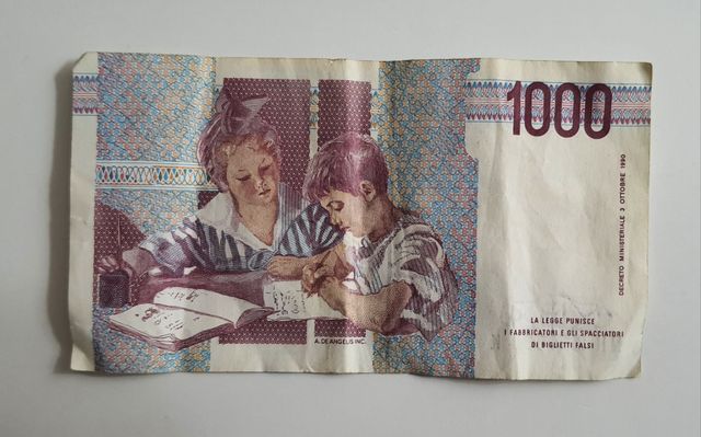 Banconota 1000 lire
