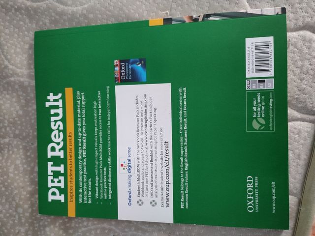 Pack Cambridge student's book, workbook