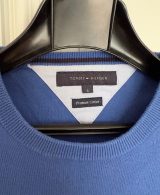 Golf Tommy Hilfiger blu di cotone