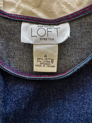 Conjunto tejano suave stretch Ann Taylor Loft