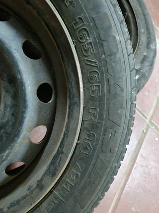 Ruedas 165/65 y 195/65