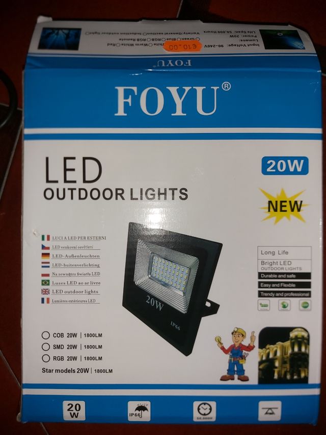 Faro LED 20kw outdoor