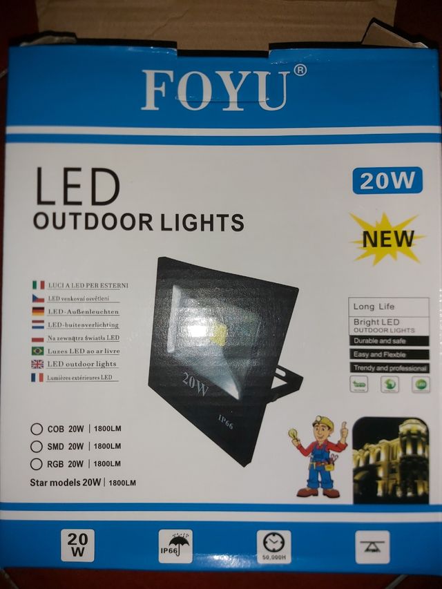 Faro LED 20kw outdoor