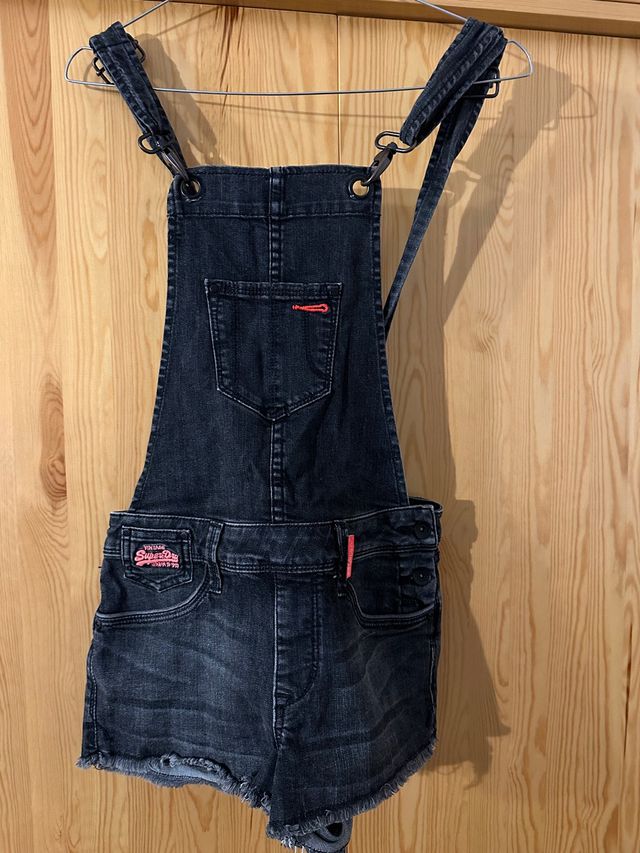 Peto negro vaqyero de Superdry