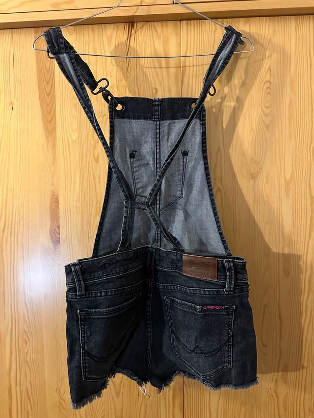 Peto negro vaqyero de Superdry