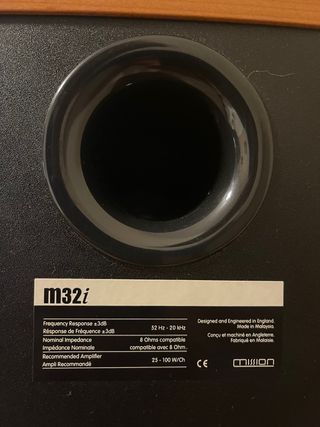 Altavoces estantería Hi-Fi Mission