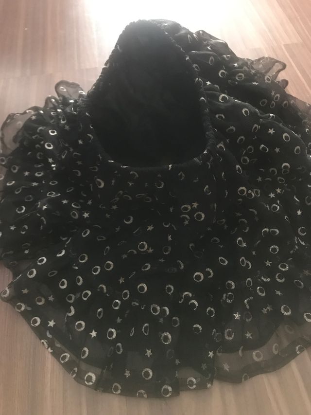 falda niña desigual