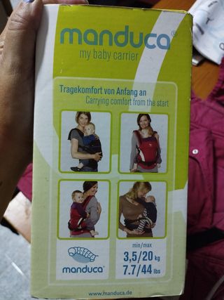Mochila portabebés Manduca