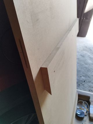 12 tableros DM canteado alum