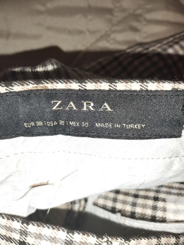 PANTALÓN MANGO CUADROS