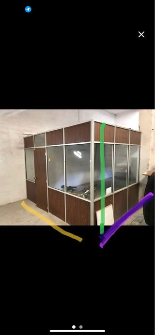 Oficina/ caseta para nave