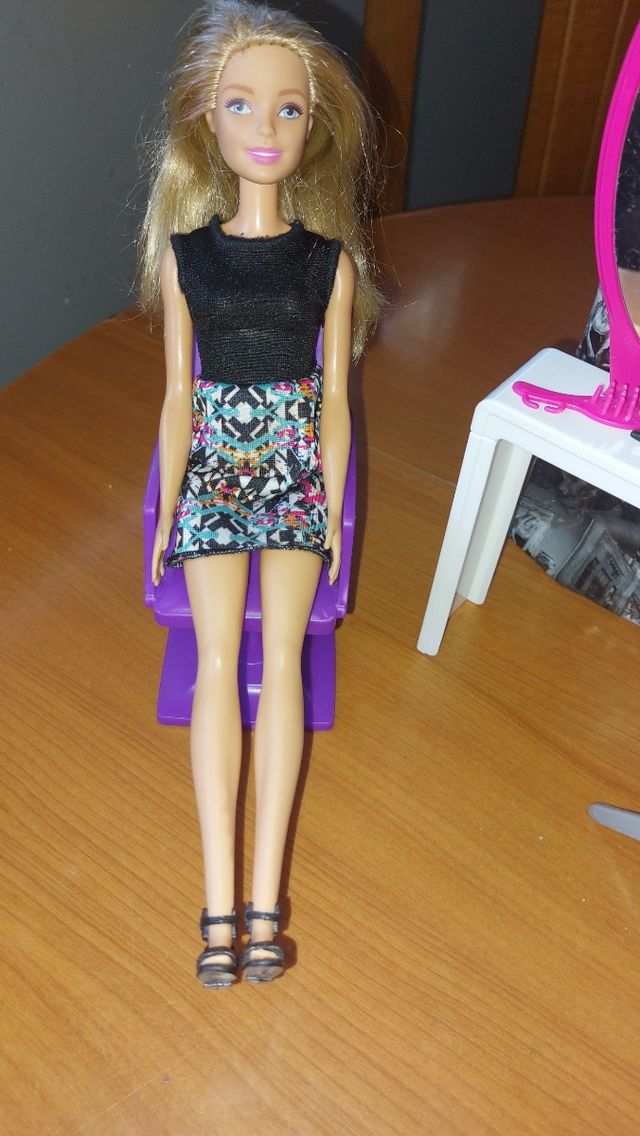 Peluquería Barbie.