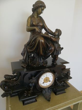 Reloj sobremesa  siglo 19