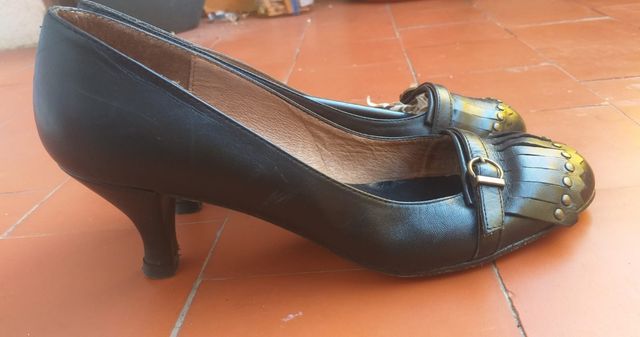 zapatos de piel t.38