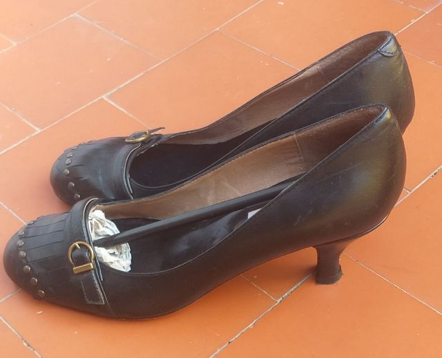 zapatos de piel t.38