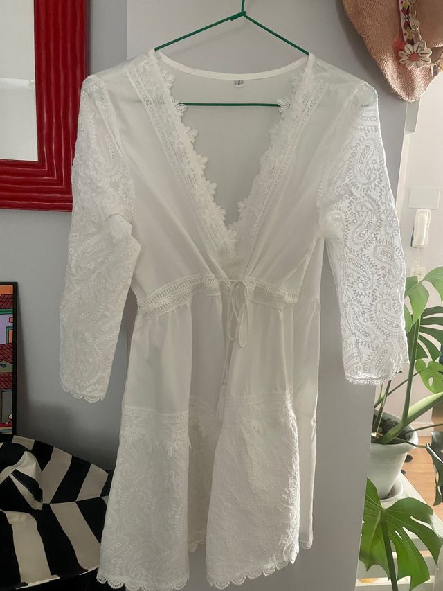 Caftán boho con bordados