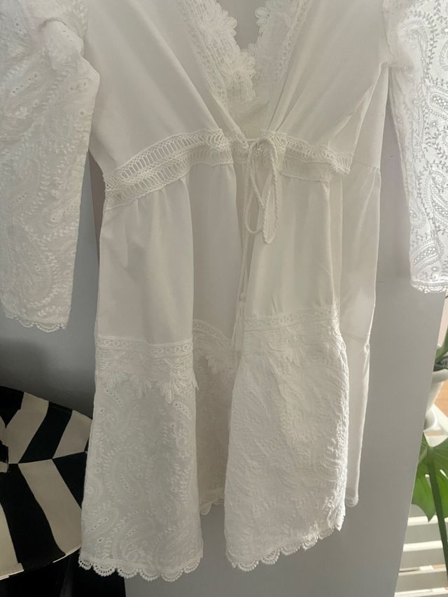 Caftán boho con bordados