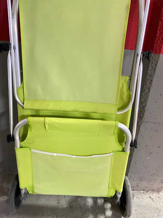 Hamaca/silla playa ruedas Lidl de segunda mano por 15 EUR en Málaga en
