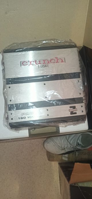 Amplificador crunch 2 canales