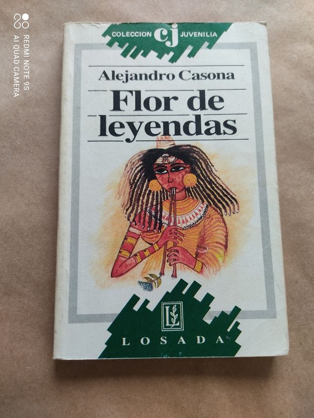 Libro flor de leyenda