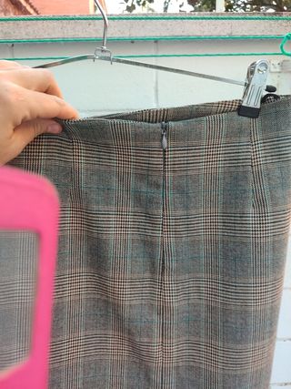 Falda de cuadros