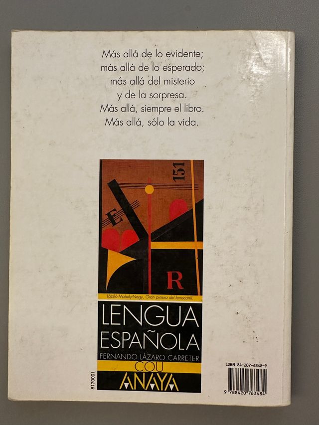 Libros de texto BUP y COU