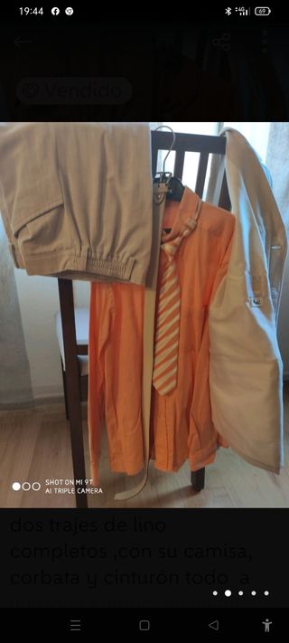 precioso traje de comunión o eventos de niño