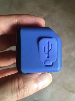 Mini linterna LED recargable USB