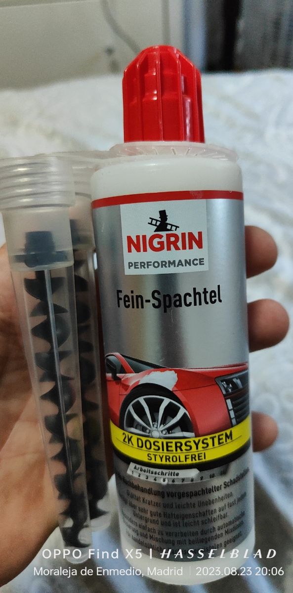 Nigrin sellador fino y relleno