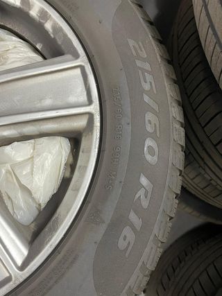 Llantas con neumáticos invierno