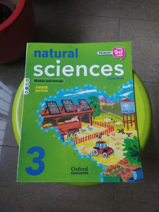 Libros natural sciences 3 E. primaria Oxford