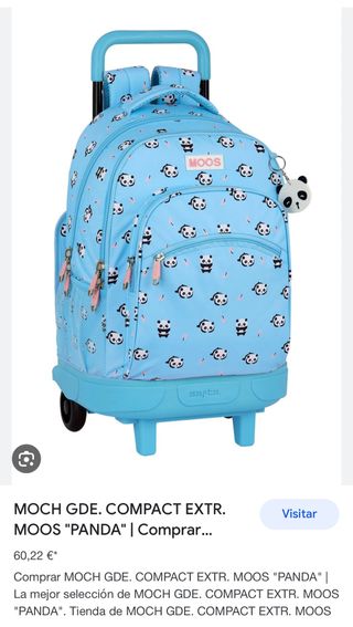 Mochila con ruedas Moos