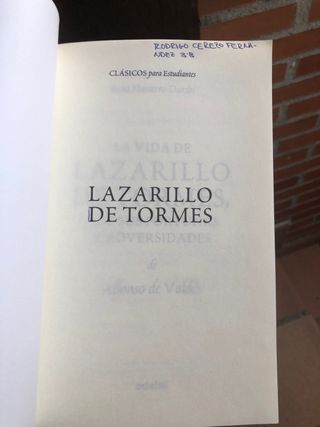 Lazarillo de Tormes