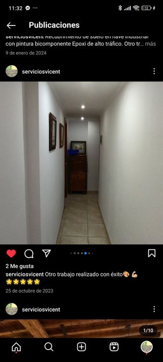 Pintor zona Sagunt y Puerto