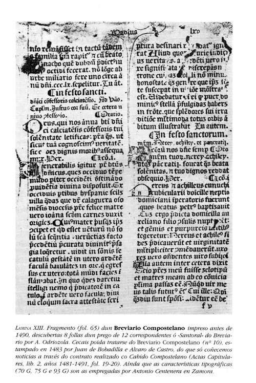 [NUMERADO]. AS ORIXES DA IMPRENTA EN GALICIA. 